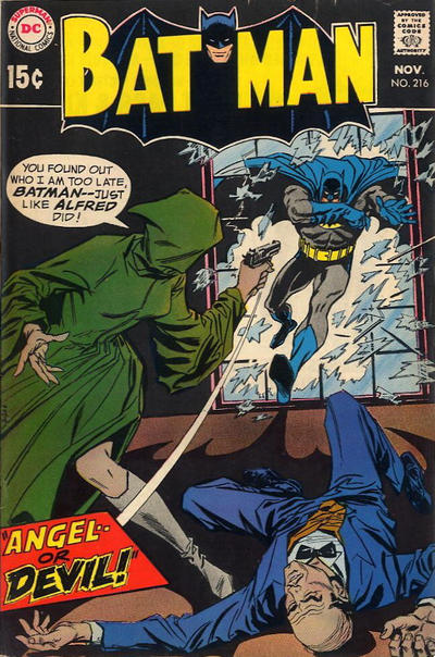 Cover for Batman (DC, 1940 series) #216