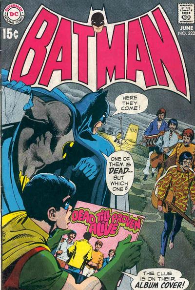 Cover for Batman (DC, 1940 series) #222