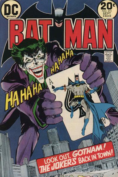 Cover for Batman (DC, 1940 series) #251