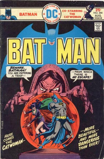 Cover for Batman (DC, 1940 series) #266