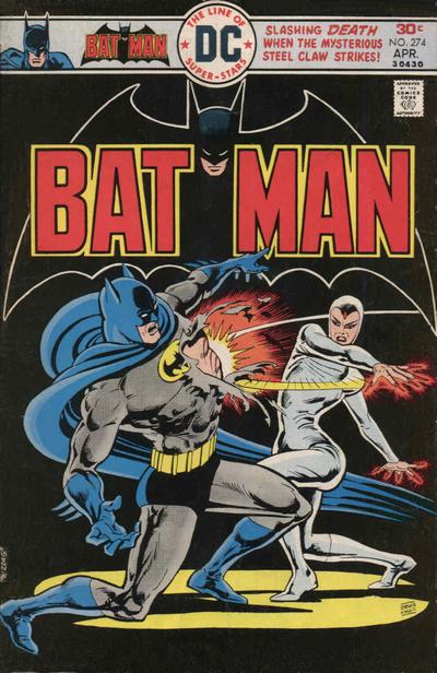 Cover for Batman (DC, 1940 series) #274