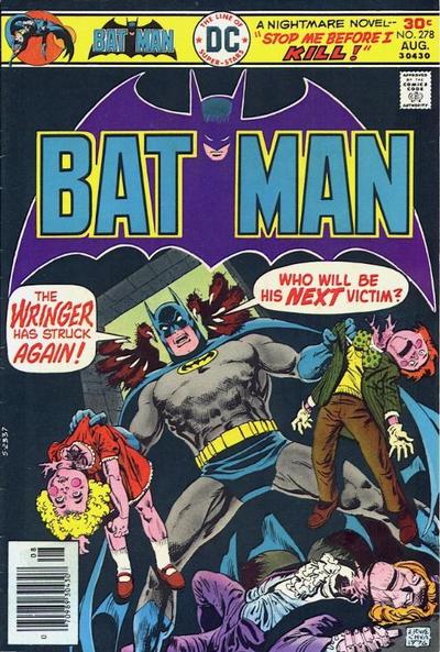 Cover for Batman (DC, 1940 series) #278