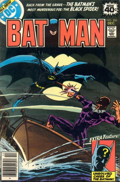 Cover for Batman (DC, 1940 series) #306