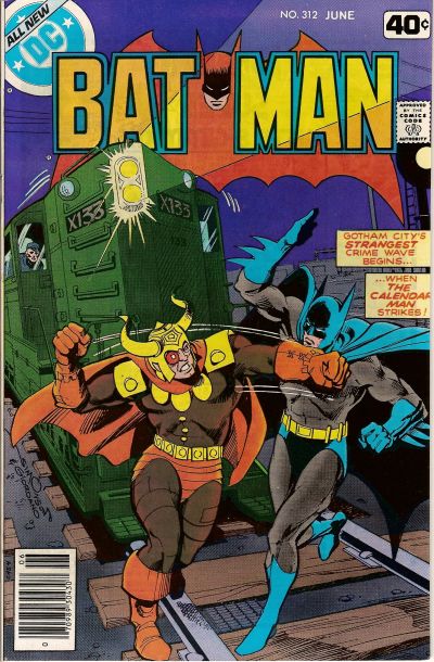Cover for Batman (DC, 1940 series) #312
