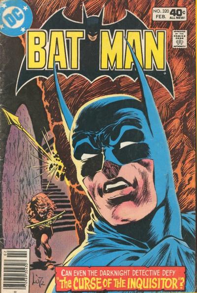 Cover for Batman (DC, 1940 series) #320