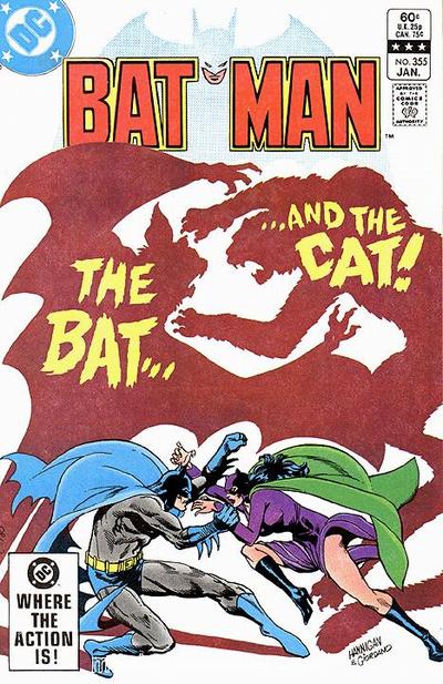 Cover for Batman (DC, 1940 series) #355 [Direct]