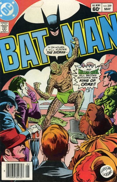 Cover for Batman (DC, 1940 series) #359 [Newsstand]