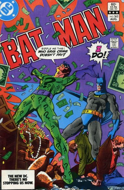 Cover for Batman (DC, 1940 series) #362 [Direct]