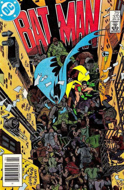 Cover for Batman (DC, 1940 series) #370 [Newsstand]