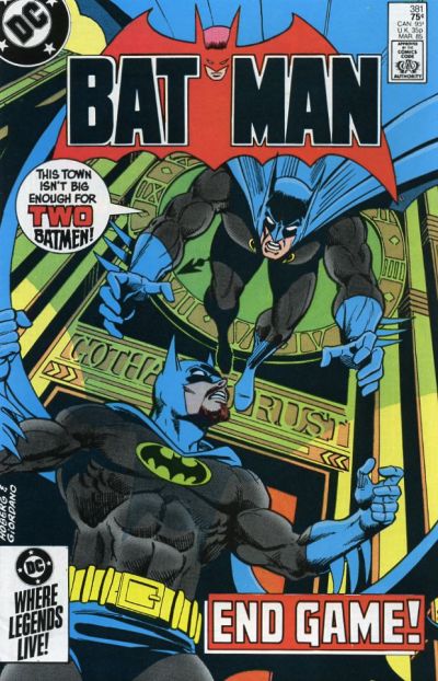 Cover for Batman (DC, 1940 series) #381 [Direct]