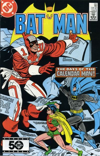 Cover for Batman (DC, 1940 series) #384 [Direct]