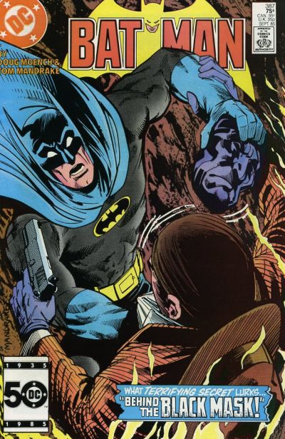 Cover for Batman (DC, 1940 series) #387 [Direct]