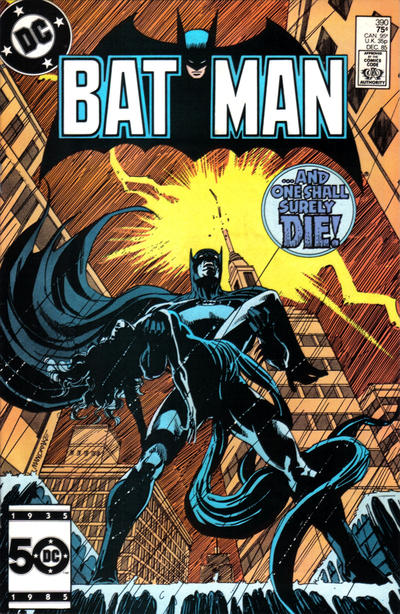 Cover for Batman (DC, 1940 series) #390 [Direct]