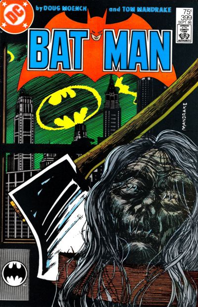 Cover for Batman (DC, 1940 series) #399 [Second Printing DC Multi-pack]