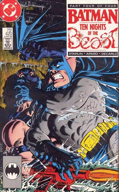Cover for Batman (DC, 1940 series) #420 [Second Printing]