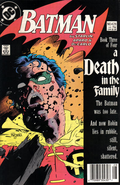 Cover for Batman (DC, 1940 series) #428 [Newsstand]