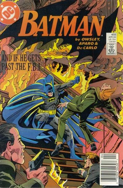 Cover for Batman (DC, 1940 series) #432 [Newsstand]