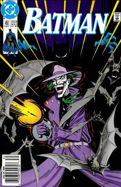 Cover for Batman (DC, 1940 series) #451 [Newsstand]