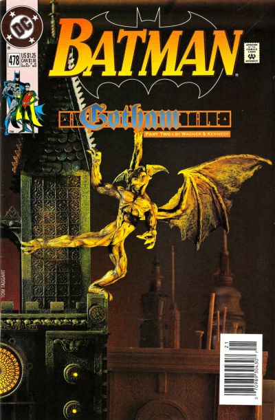 Cover for Batman (DC, 1940 series) #478 [Newsstand]