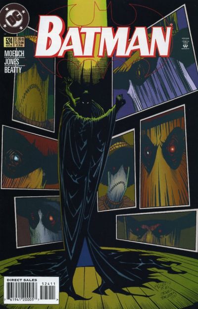 Cover for Batman (DC, 1940 series) #524 [Direct Sales]