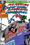 Cover for Captain America (Marvel, 1968 series) #252 [Direct]