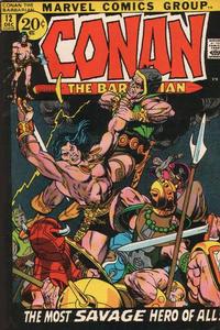 Cover Thumbnail for Conan the Barbarian (Marvel, 1970 series) #12