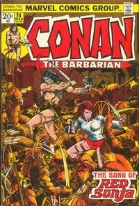 Cover for Conan the Barbarian (Marvel, 1970 series) #24 [Regular Edition]
