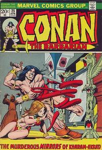 Cover Thumbnail for Conan the Barbarian (Marvel, 1970 series) #25 [Regular Edition]