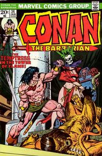 Cover for Conan the Barbarian (Marvel, 1970 series) #34 [Regular Edition]