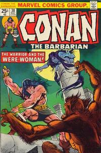 Cover for Conan the Barbarian (Marvel, 1970 series) #38