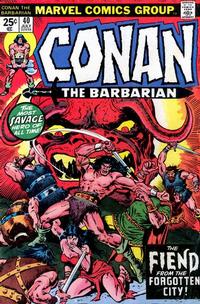 Cover Thumbnail for Conan the Barbarian (Marvel, 1970 series) #40