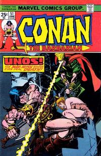 Cover for Conan the Barbarian (Marvel, 1970 series) #51 [Regular Edition]
