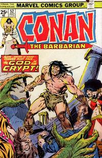 Cover for Conan the Barbarian (Marvel, 1970 series) #52 [Regular Edition]