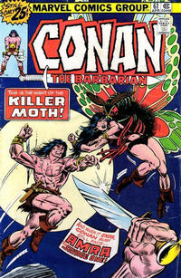 Cover Thumbnail for Conan the Barbarian (Marvel, 1970 series) #61 [25¢]