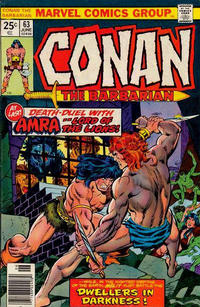 Cover Thumbnail for Conan the Barbarian (Marvel, 1970 series) #63 [25¢]