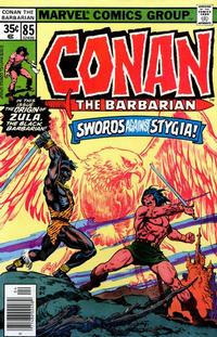 Cover for Conan the Barbarian (Marvel, 1970 series) #85