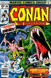 Cover Thumbnail for Conan the Barbarian (Marvel, 1970 series) #86
