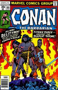 Cover for Conan the Barbarian (Marvel, 1970 series) #88