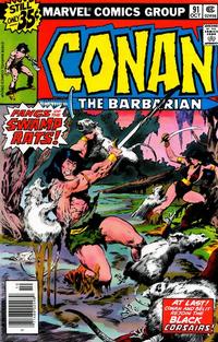 Cover Thumbnail for Conan the Barbarian (Marvel, 1970 series) #91