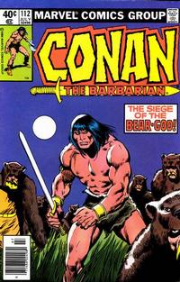 Cover for Conan the Barbarian (Marvel, 1970 series) #112 [Newsstand]