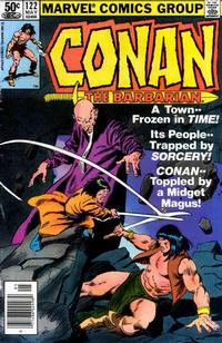 Cover for Conan the Barbarian (Marvel, 1970 series) #122 [Newsstand]