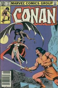 Cover Thumbnail for Conan the Barbarian (Marvel, 1970 series) #147 [Newsstand]