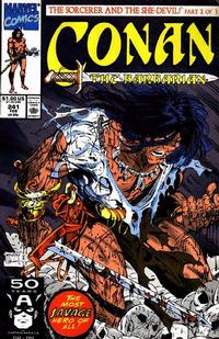 Cover for Conan the Barbarian (Marvel, 1970 series) #241 [Direct]