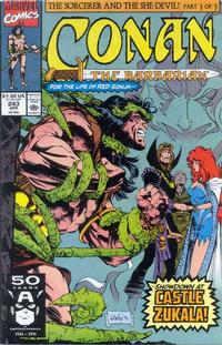 Cover for Conan the Barbarian (Marvel, 1970 series) #243 [Direct]