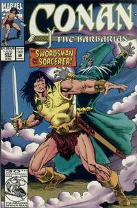 Cover for Conan the Barbarian (Marvel, 1970 series) #257 [Direct]