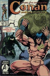 Cover for Conan the Barbarian (Marvel, 1970 series) #267 [Direct]