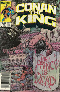 Cover Thumbnail for Conan the King (Marvel, 1984 series) #20 [Newsstand]