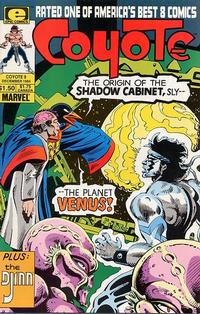 Cover for Coyote (Marvel, 1983 series) #9