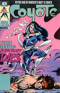 Cover for Coyote (Marvel, 1983 series) #10