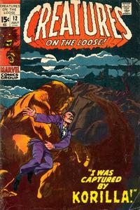 Cover Thumbnail for Creatures on the Loose (Marvel, 1971 series) #12